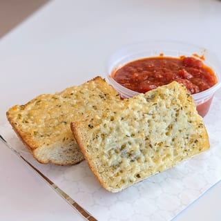 Cheesy Garlic Bread & Dipping Sauce
